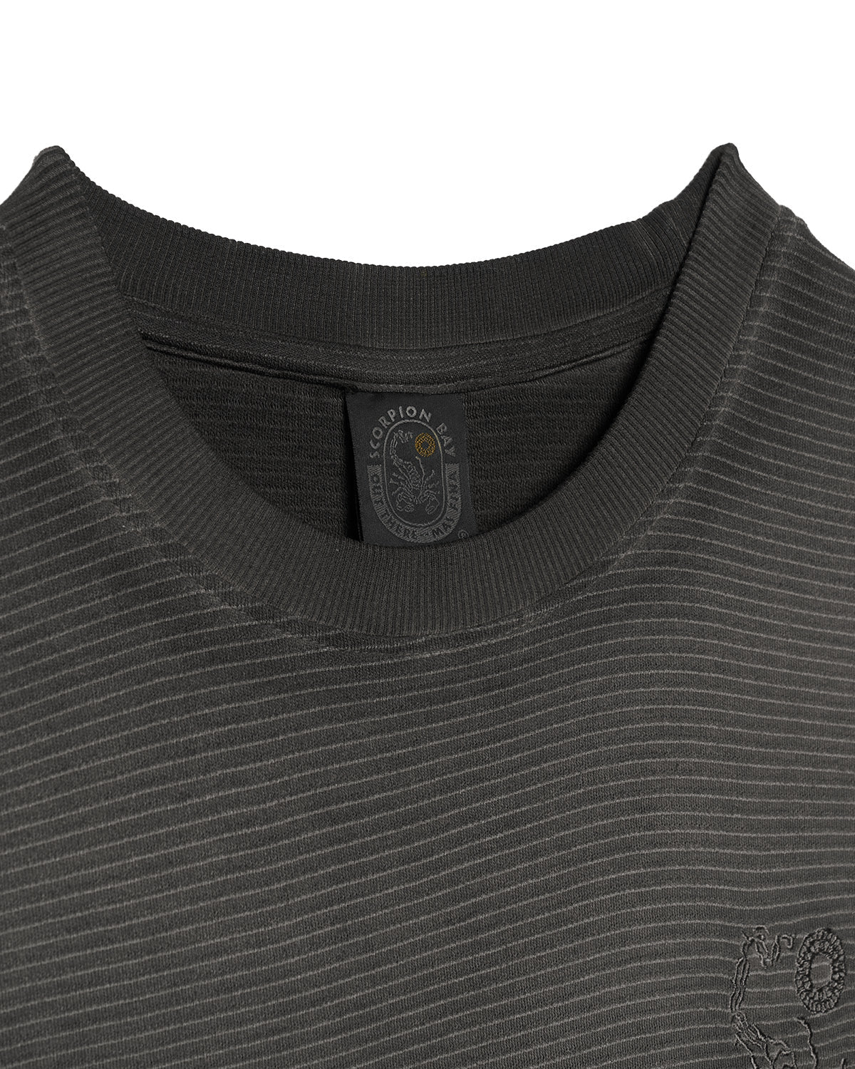 T-Shirt a maniche corte a coste "Essential" uomo - Scorpion Bay