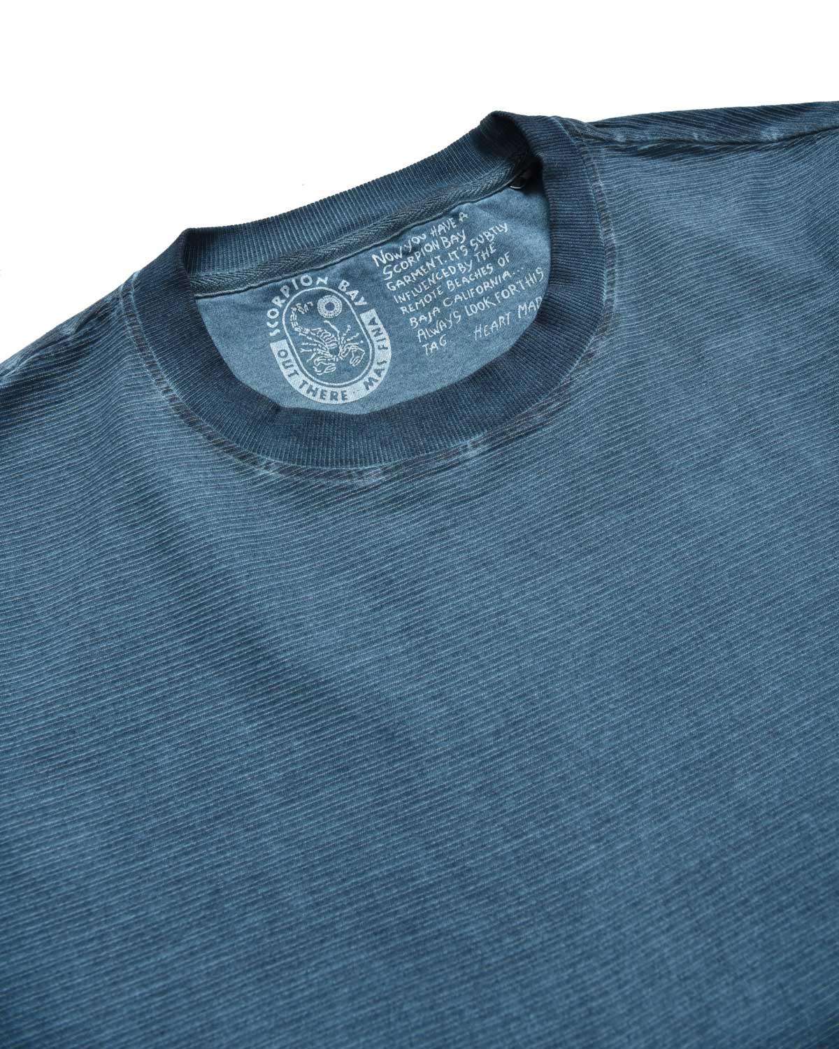 T-Shirt a maniche corte a coste "Essential" uomo - Scorpion Bay