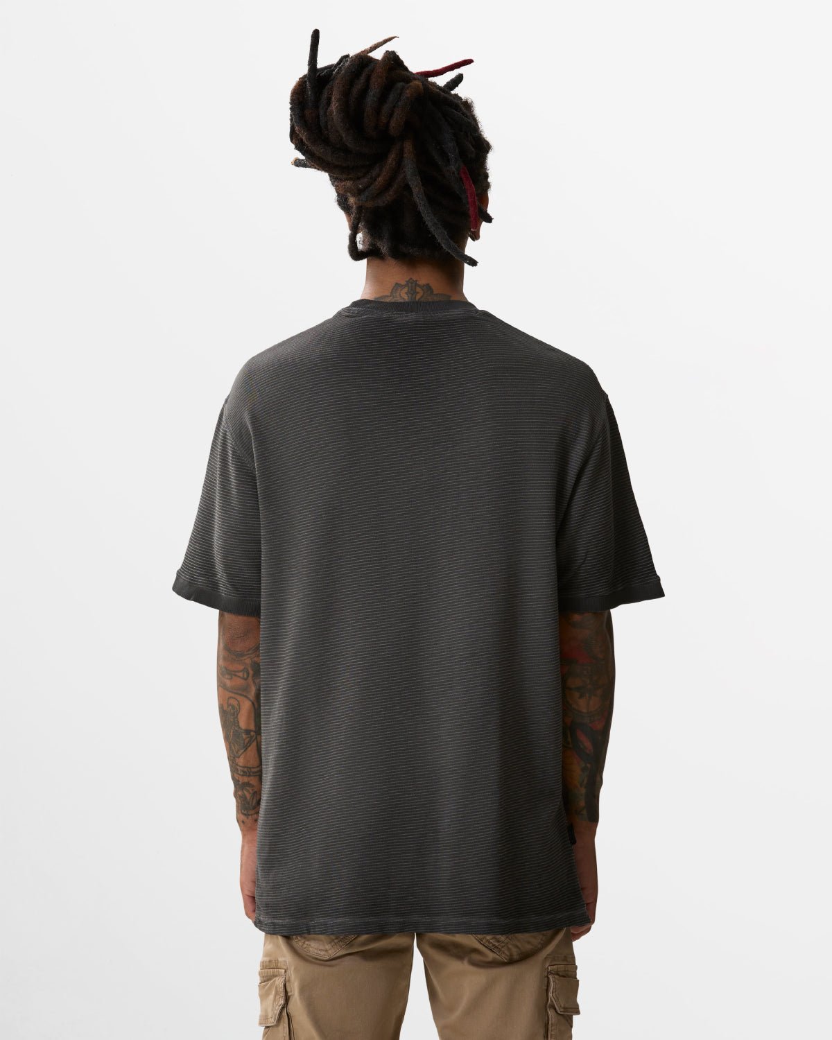 T-Shirt a maniche corte a coste "Essential" uomo - Scorpion Bay