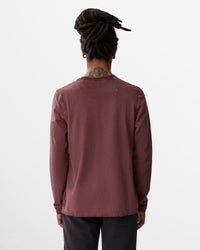 T-Shirt a maniche lunghe a coste "Essential" uomo - Scorpion Bay