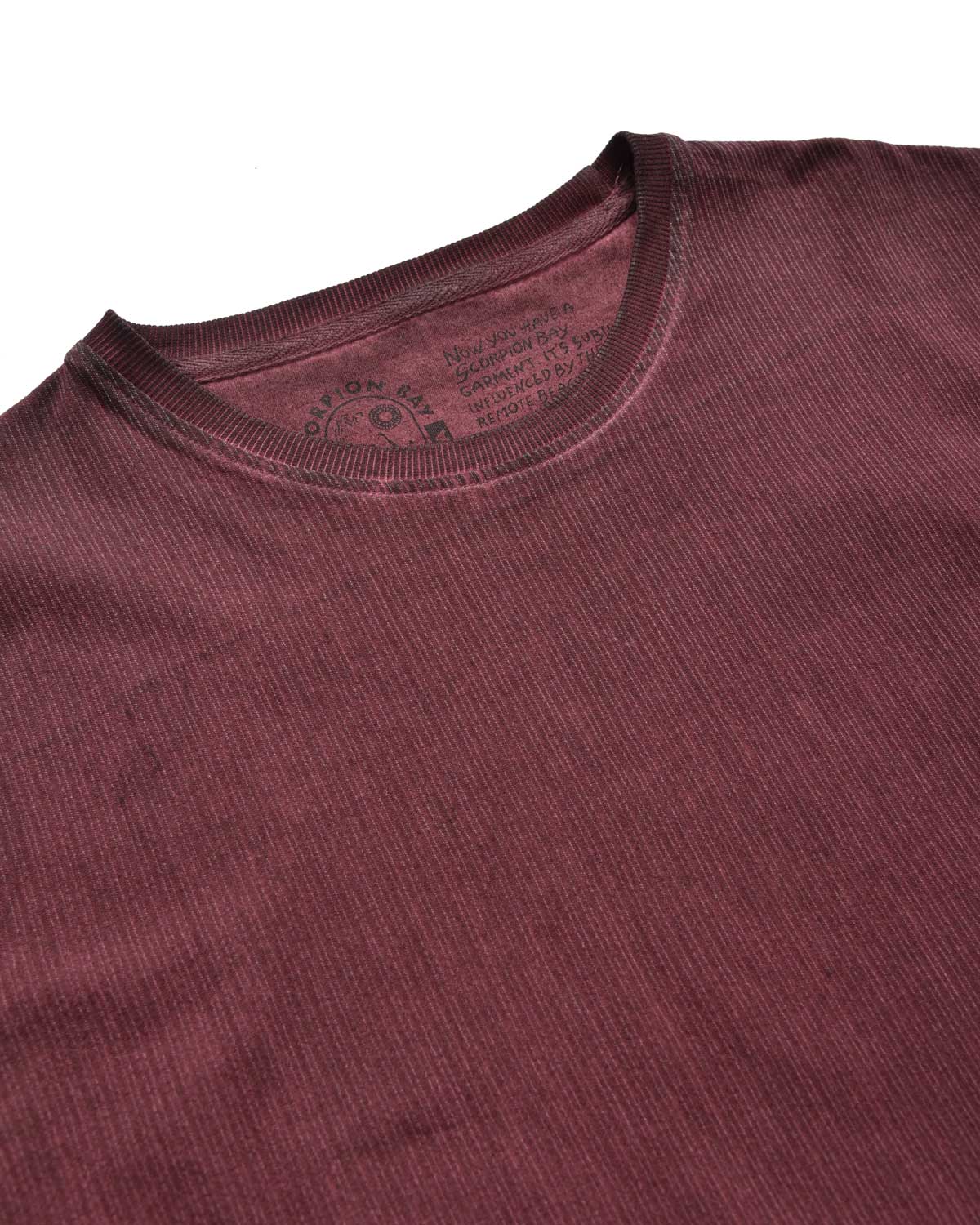 T-Shirt a maniche lunghe a coste "Essential" uomo - Scorpion Bay