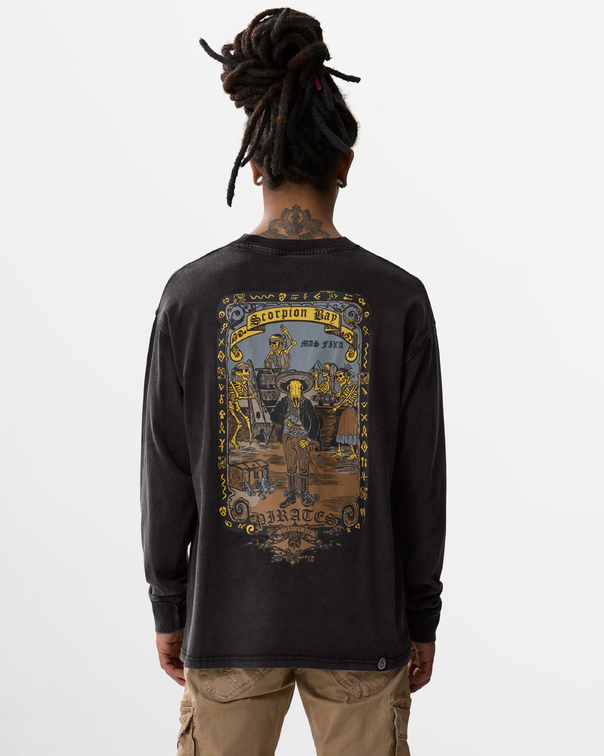 T-Shirt a maniche lunghe "Bandido Escorpion" uomo - Scorpion Bay