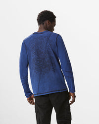 T-Shirt a maniche lunghe doubleface "Psycout" uomo - Scorpion Bay