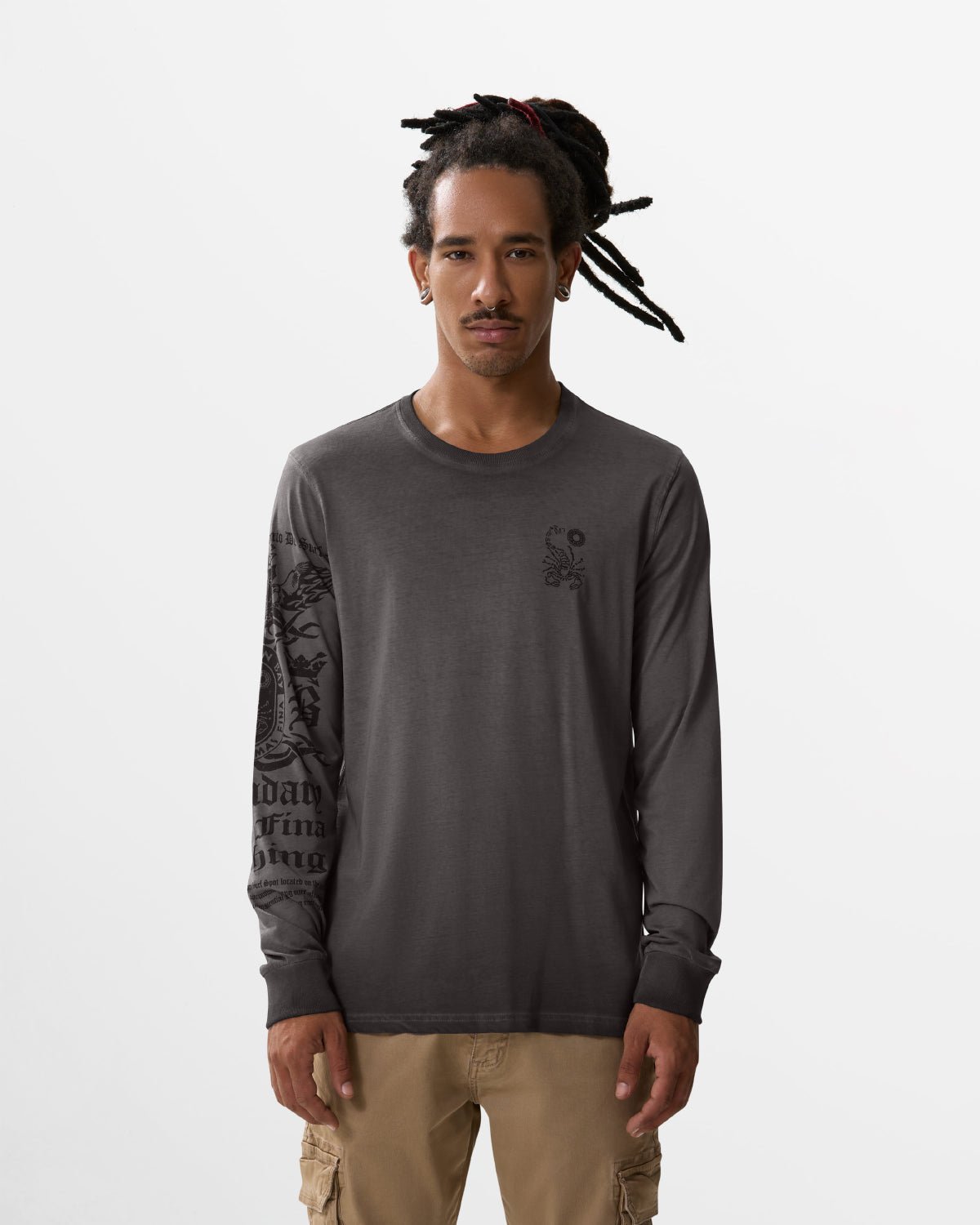 T-Shirt a maniche lunghe "Escudo de Armas" uomo - Scorpion Bay