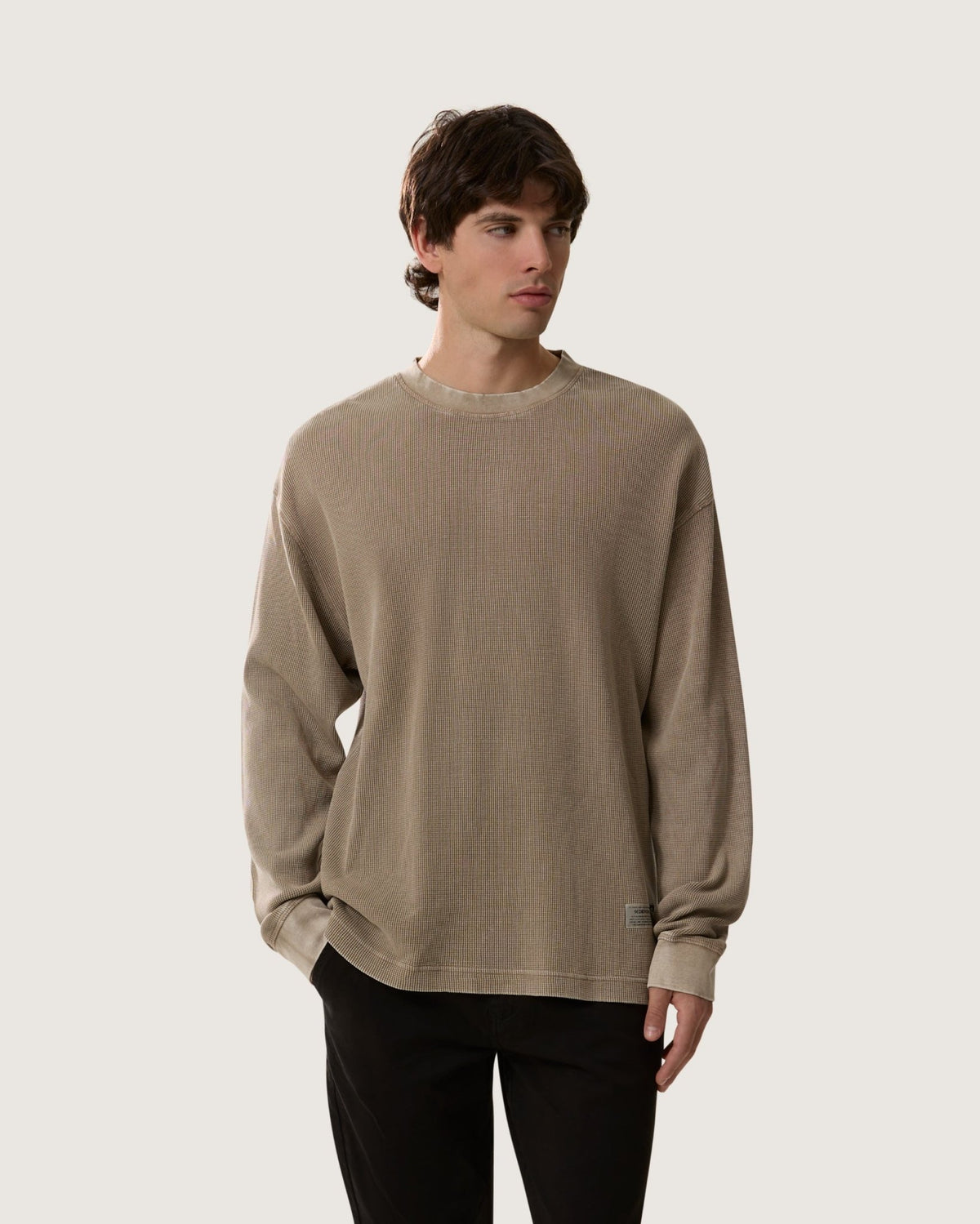 T-Shirt a maniche lunghe essential Waffle uomo - Scorpion Bay