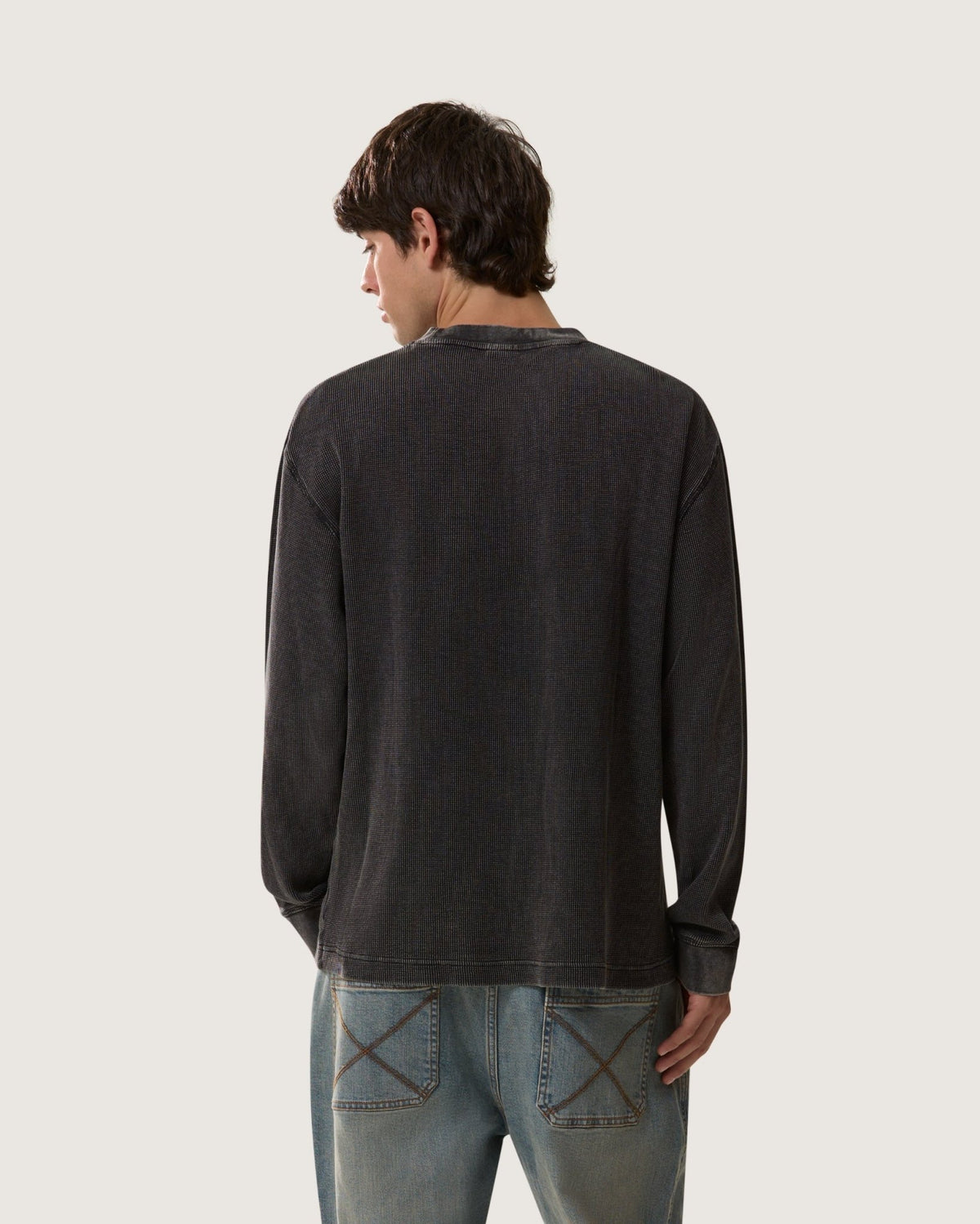T-Shirt a maniche lunghe essential Waffle uomo - Scorpion Bay