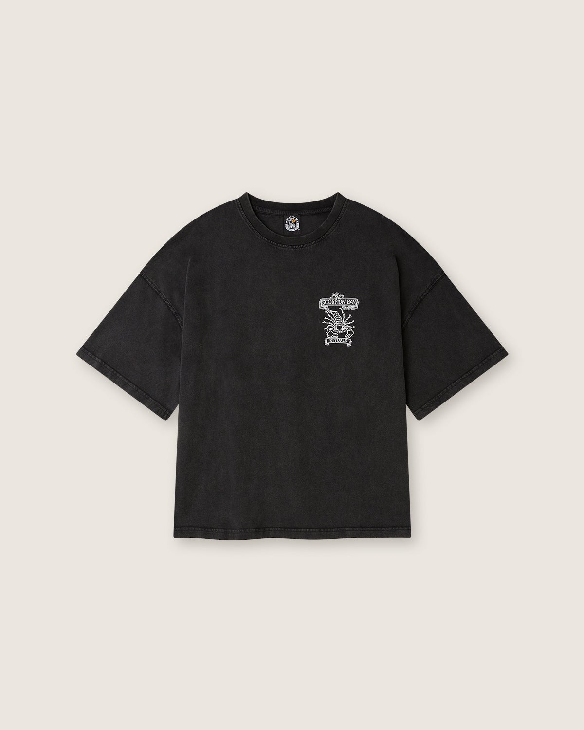 T-shirt boxy d'archivio "Baja Sun" uomo - Scorpion Bay