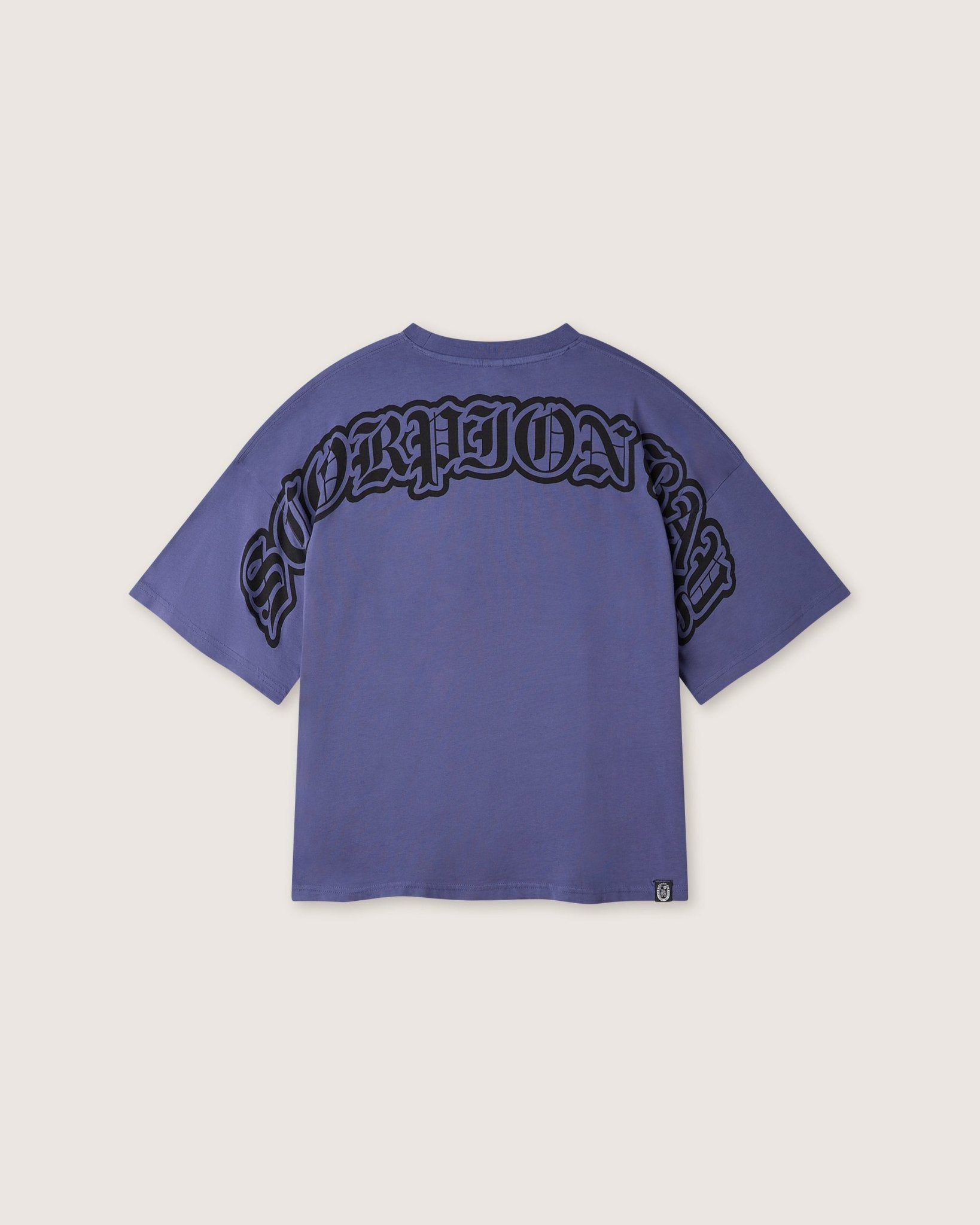T-shirt boxy "Gothic Lettering" uomo - Scorpion Bay