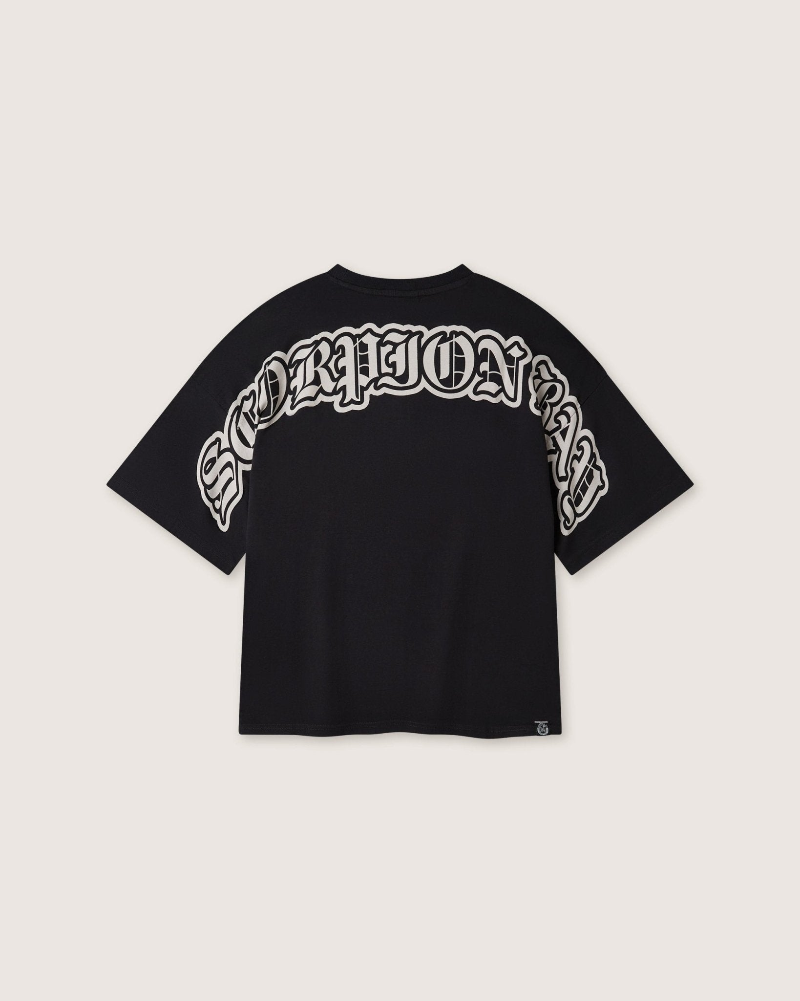 T-shirt boxy "Gothic Lettering" uomo - Scorpion Bay