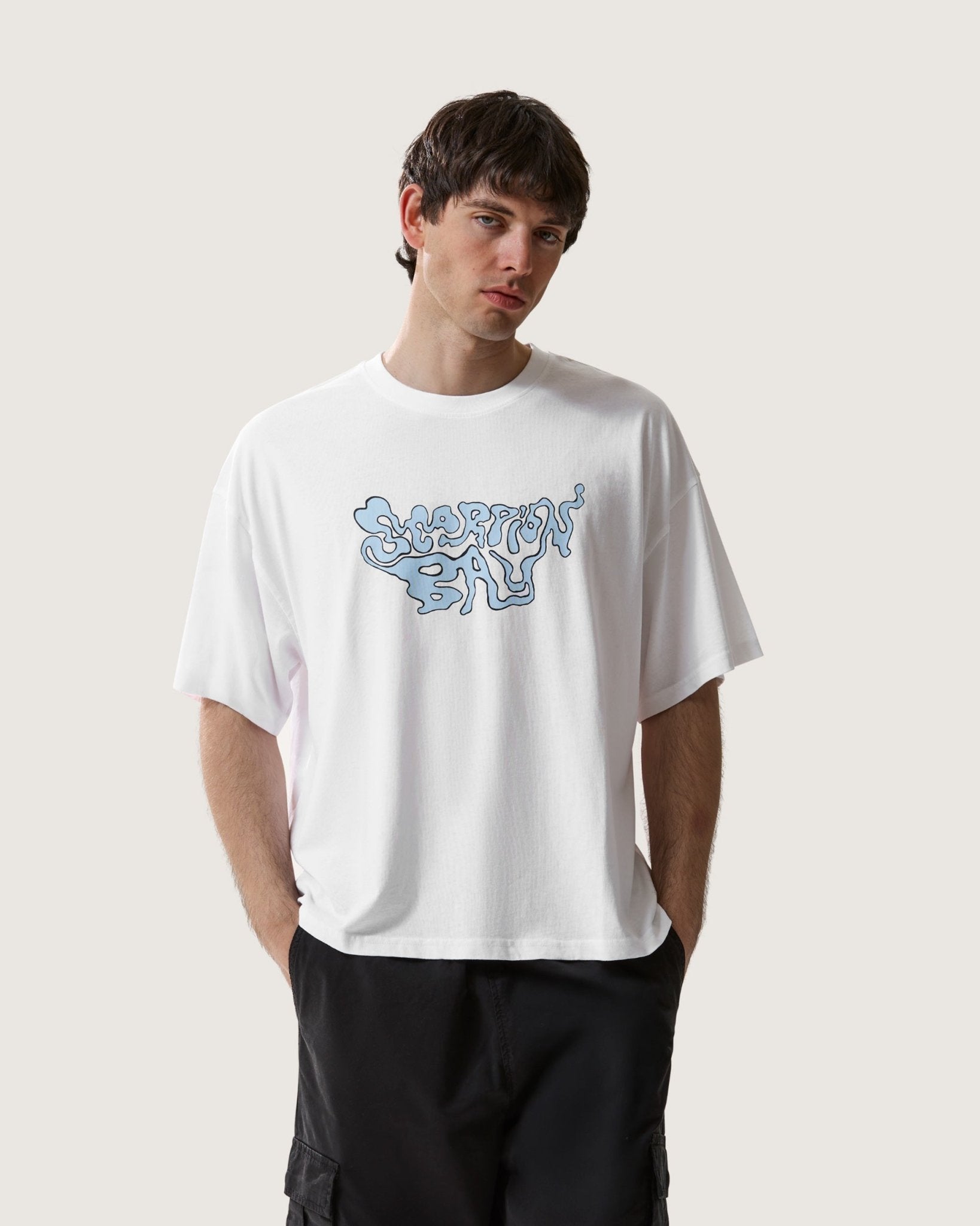 T-shirt boxy "Scorpion Smoke" uomo - Scorpion Bay