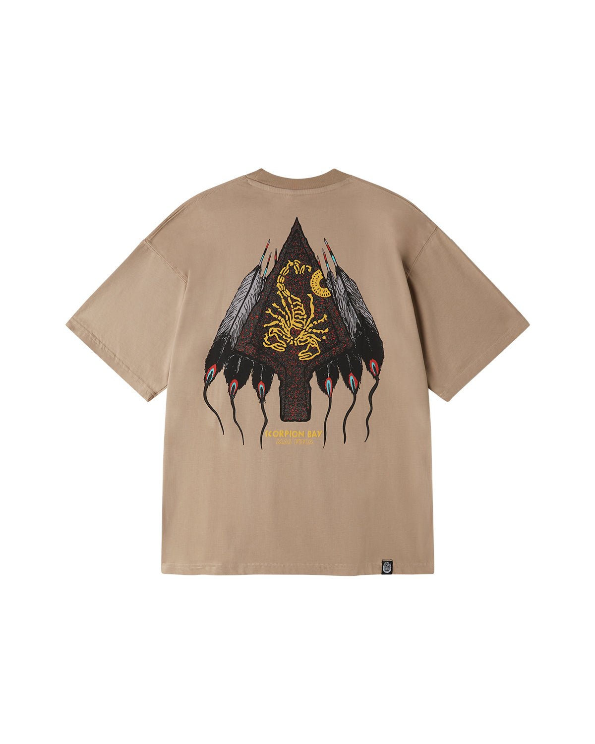 T-Shirt boxy stampata “Scorpion Arrow” uomo - Scorpion Bay