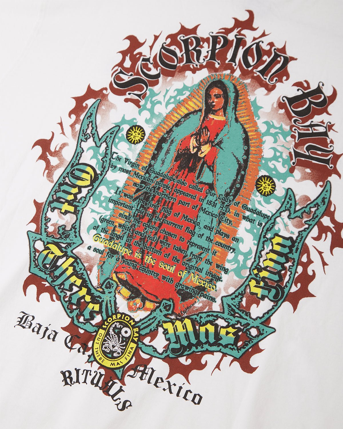 T-shirt d'archivio "Guadalupe" uomo - Scorpion Bay