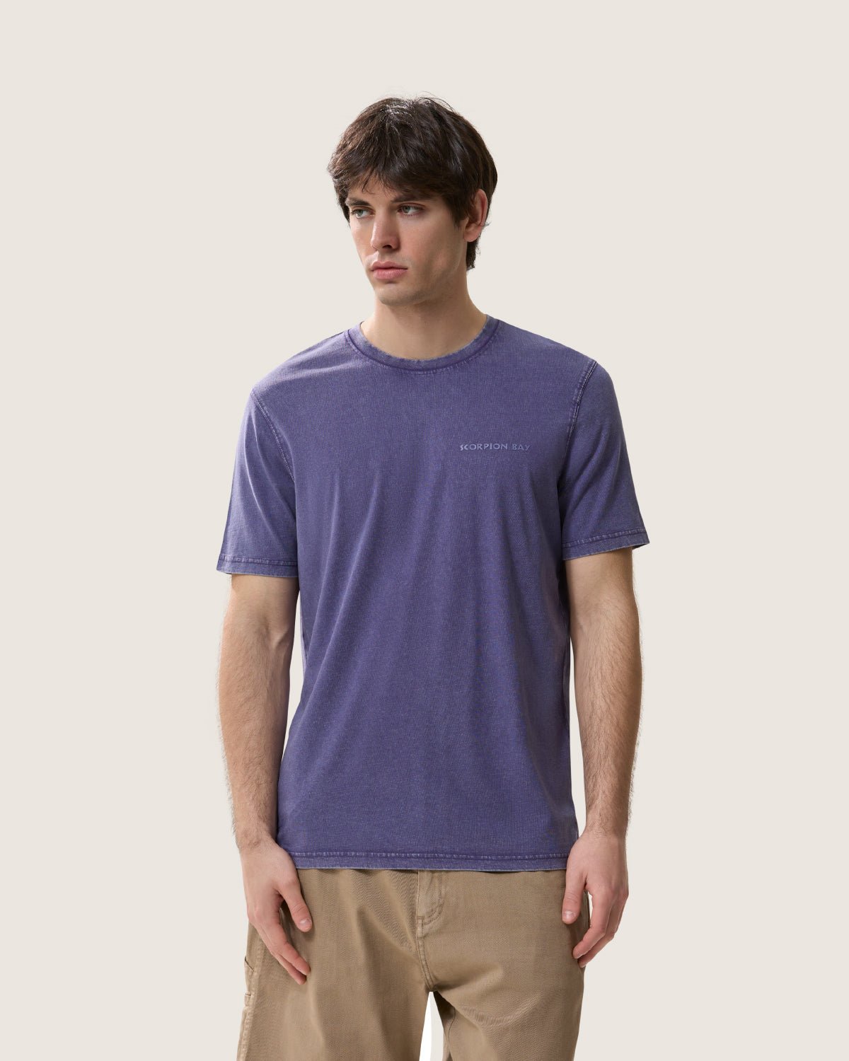 T-shirt essential "Lettering" uomo - Scorpion Bay