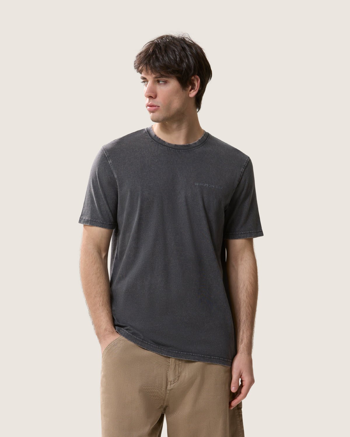 T-shirt essential "Lettering" uomo - Scorpion Bay