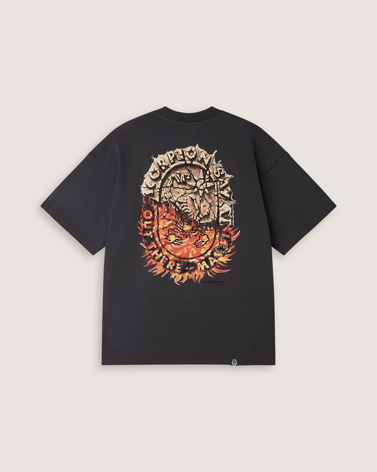 T-shirt over d'archivio "Tierra Ardiente" uomo - Scorpion Bay