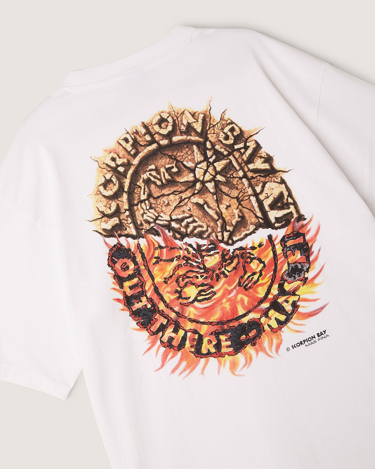 T-shirt over d'archivio "Tierra Ardiente" uomo - Scorpion Bay