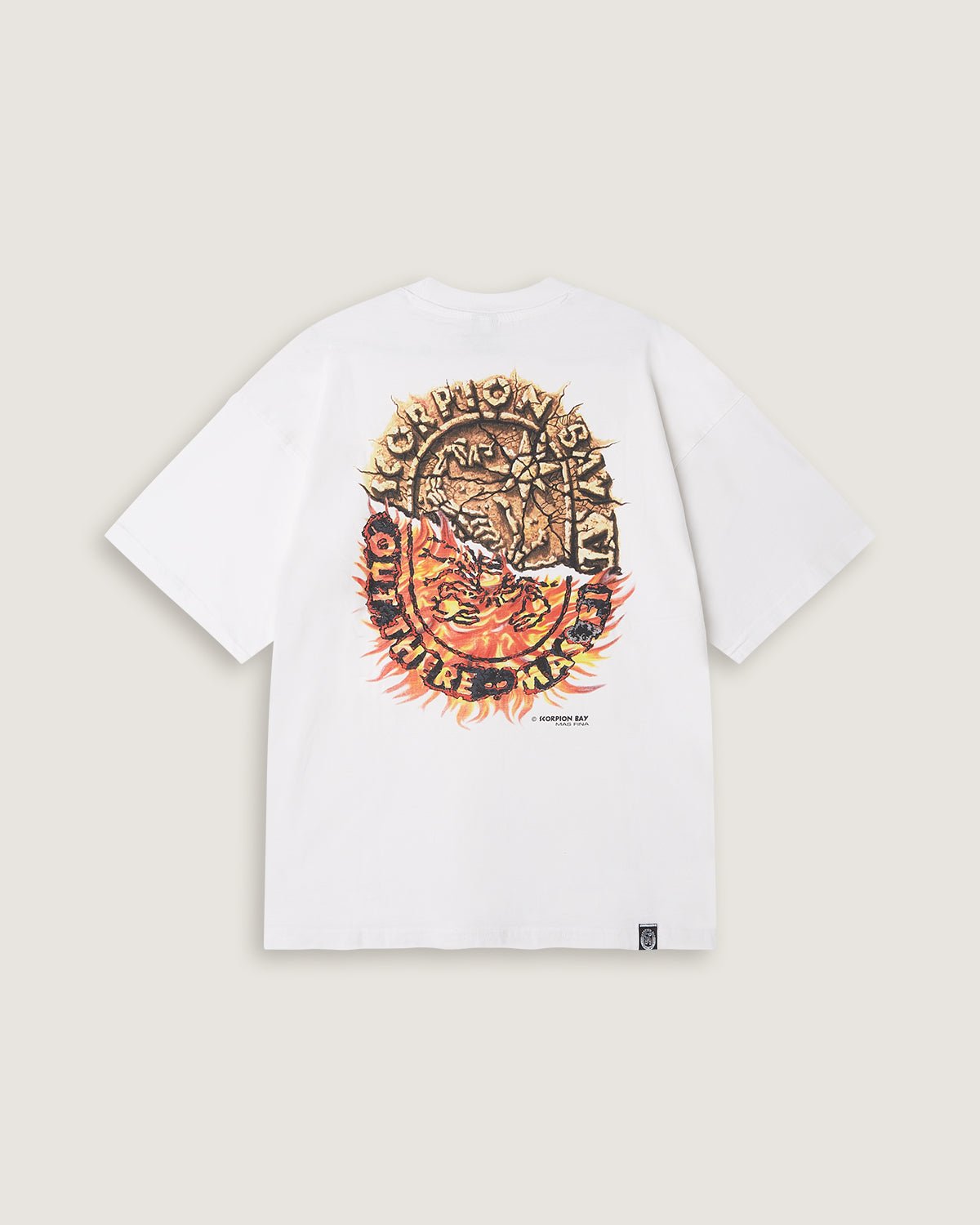T-shirt over d'archivio "Tierra Ardiente" uomo - Scorpion Bay