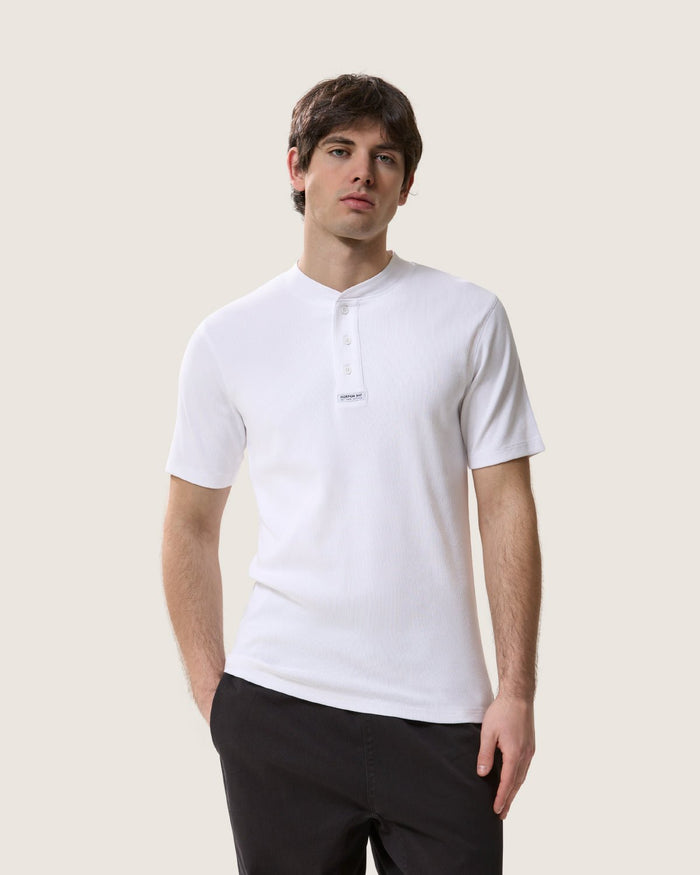 T-shirt serafino "Essential" a maniche corte uomo - Scorpion Bay