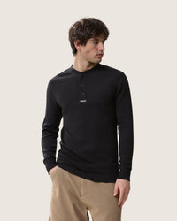 T-shirt serafino "Essential" a maniche lunghe uomo - Scorpion Bay