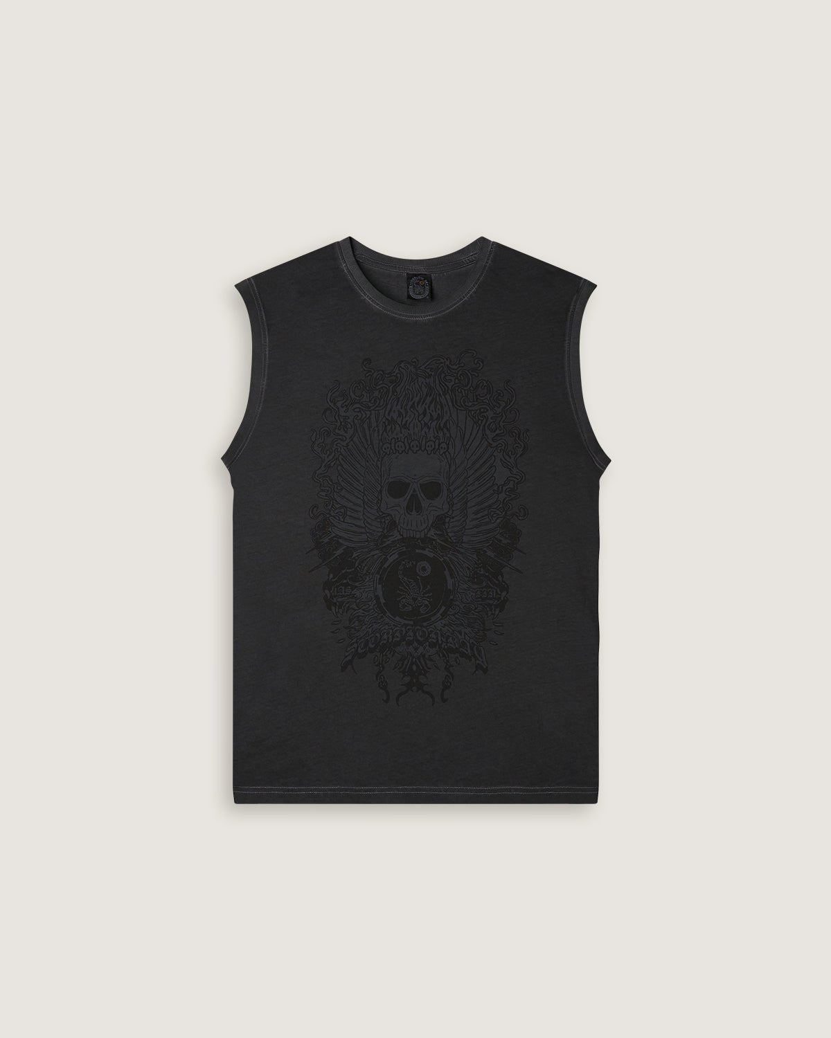 T-shirt smanicata stampata "Oniric Skull" uomo - Scorpion Bay