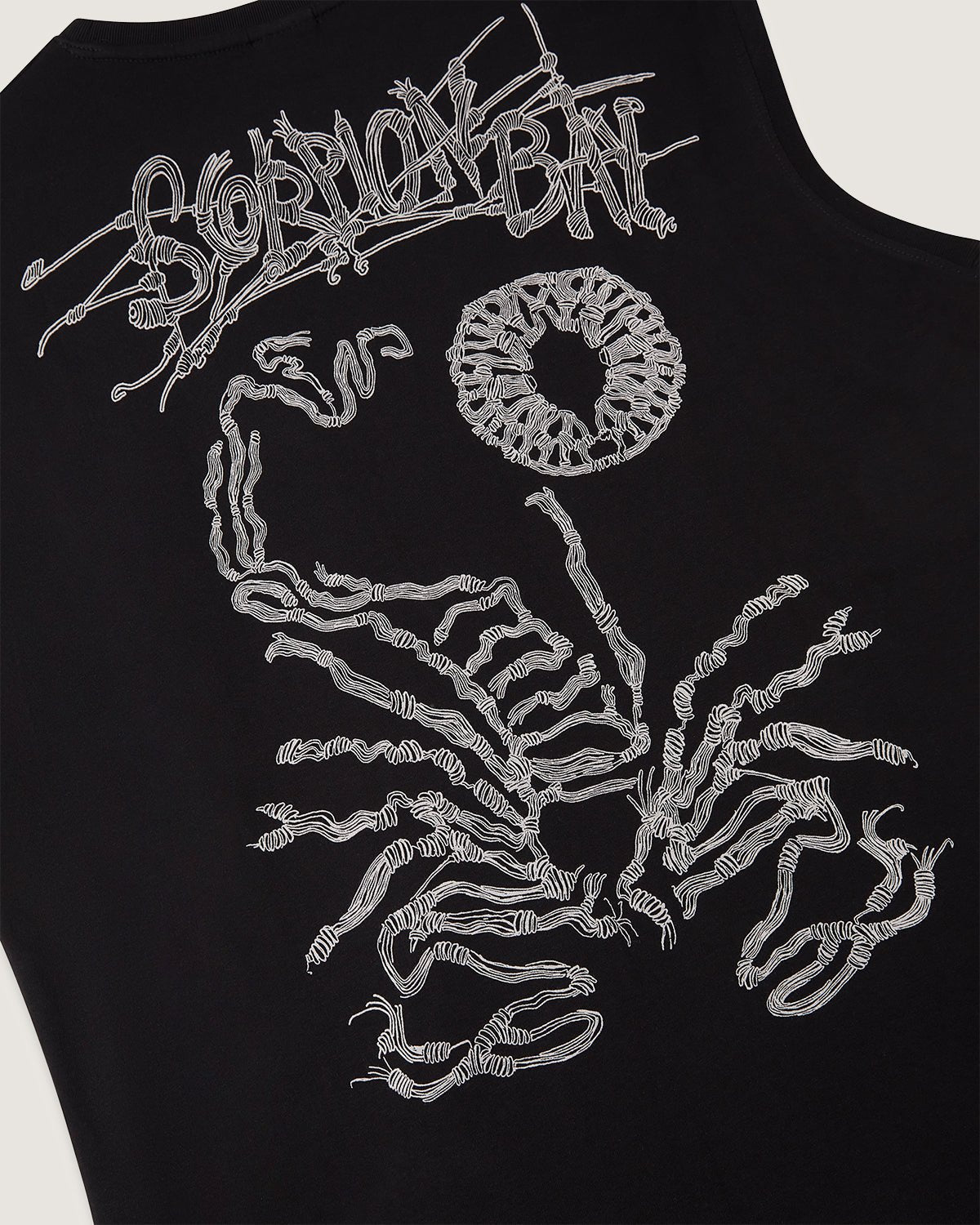 T-shirt smanicata stampata "Wired Scorpion" uomo - Scorpion Bay