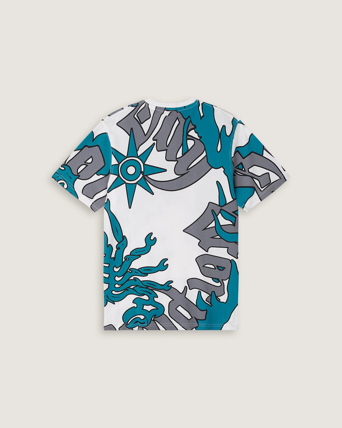 T-shirt stampata all over "Gothic Lettering" bambino - Scorpion Bay