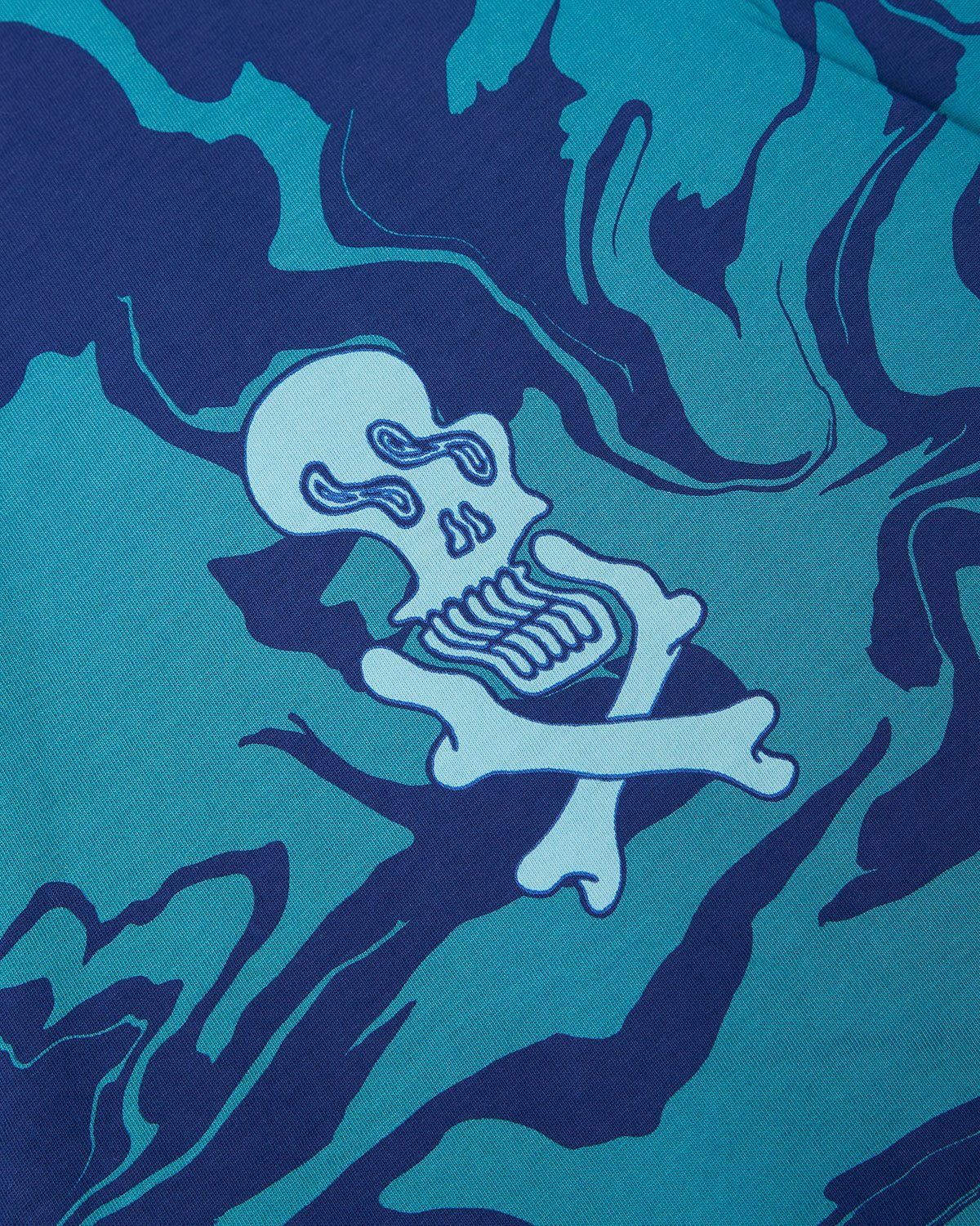 T-shirt stampata all over "Liquid Bones" bambino - Scorpion Bay