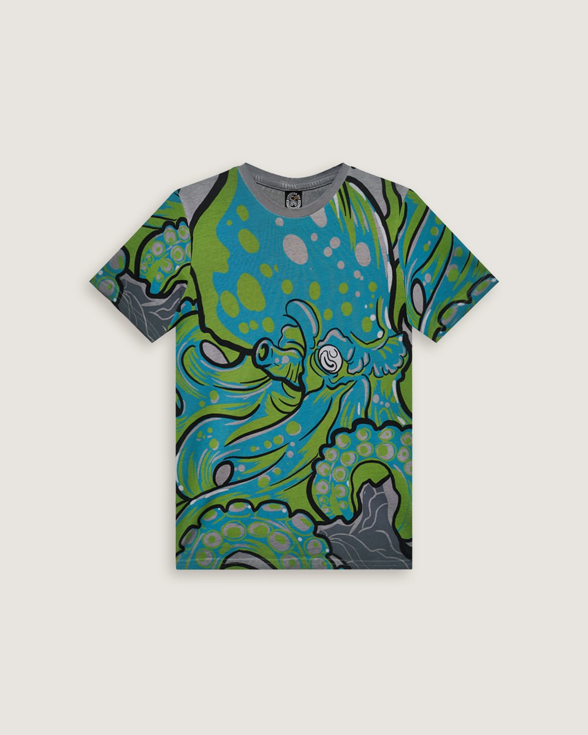 T-shirt stampata all over "Pulpo mortal" bambino - Scorpion Bay