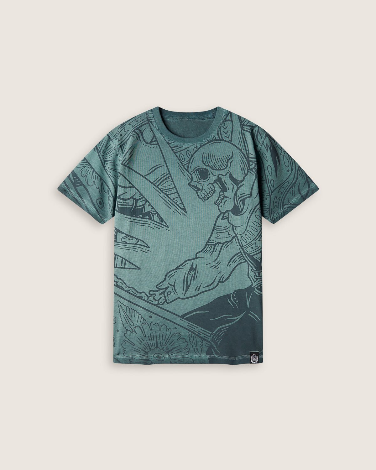 T-shirt stampata all over "Surf Rodeo" bambino - Scorpion Bay