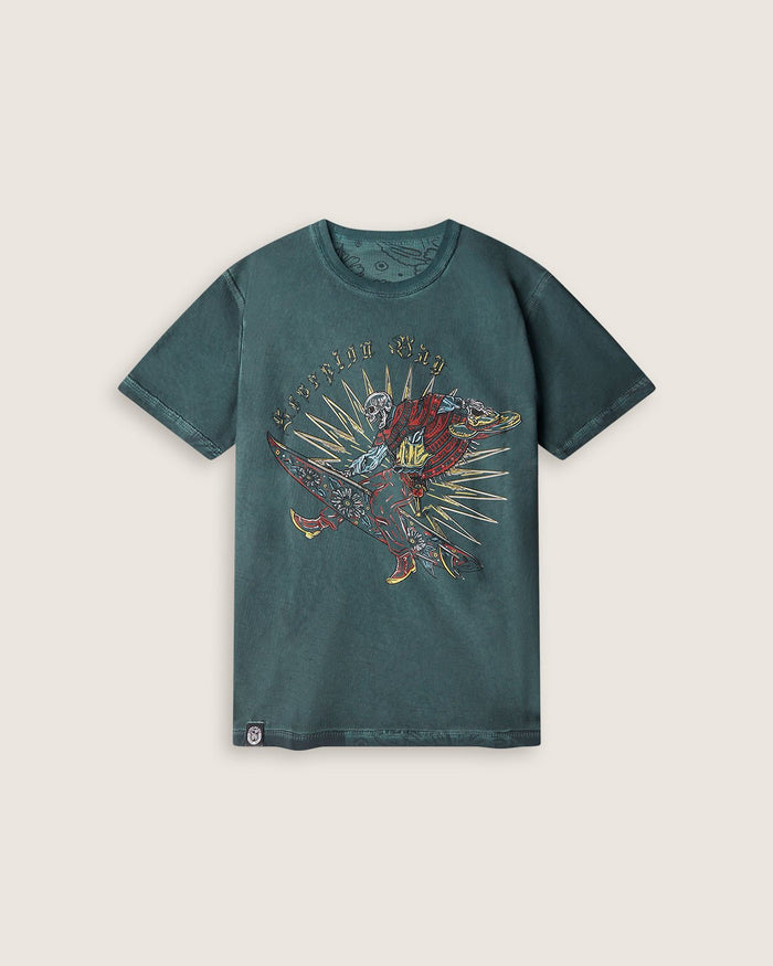 T-shirt stampata all over "Surf Rodeo" bambino - Scorpion Bay