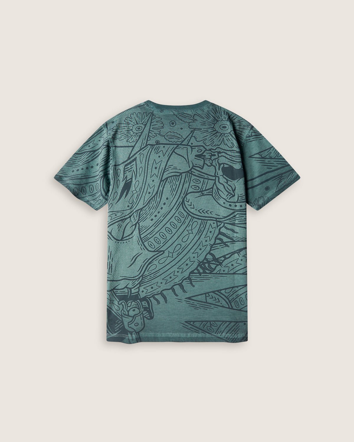 T-shirt stampata all over "Surf Rodeo" bambino - Scorpion Bay