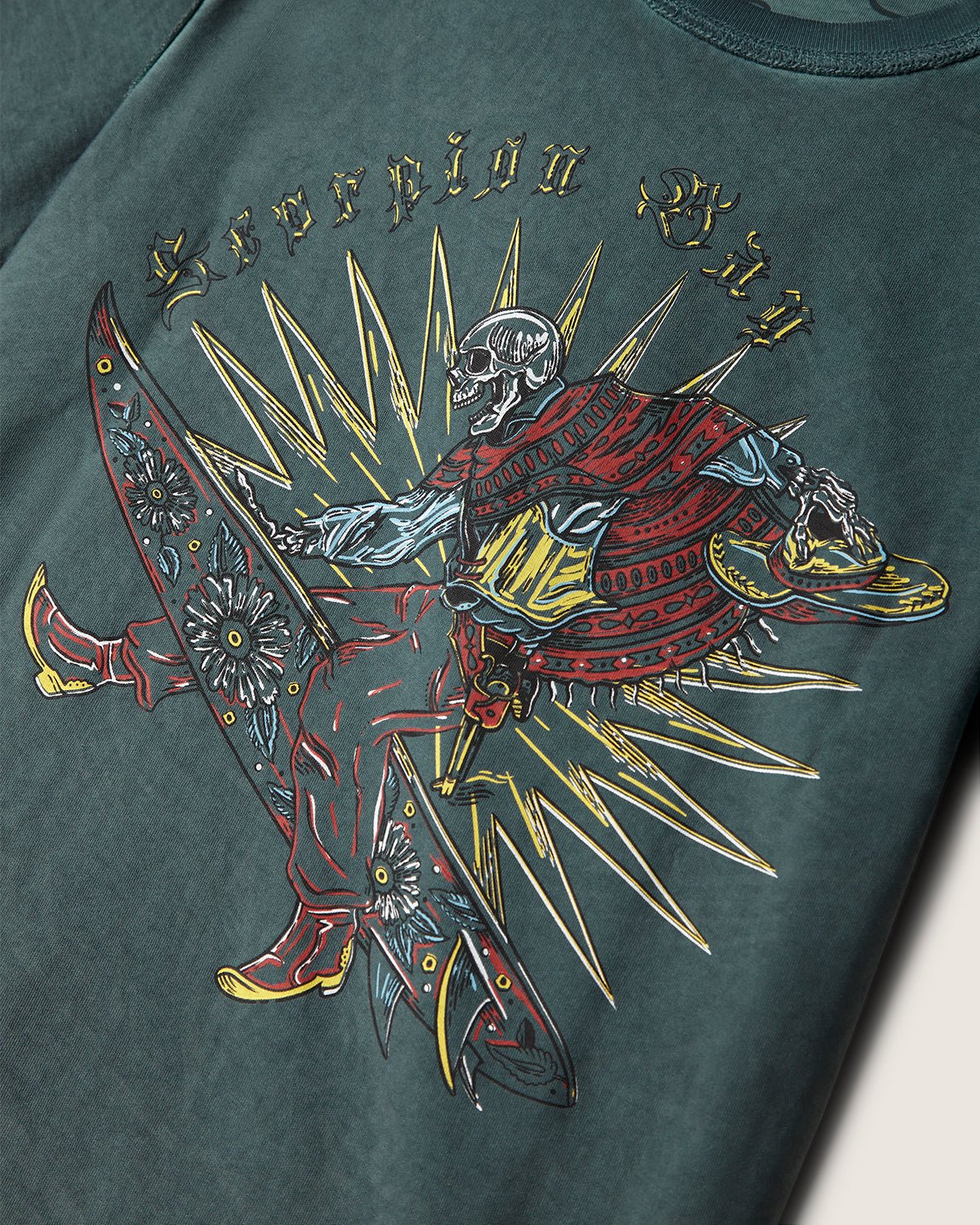 T-shirt stampata all over "Surf Rodeo" bambino - Scorpion Bay