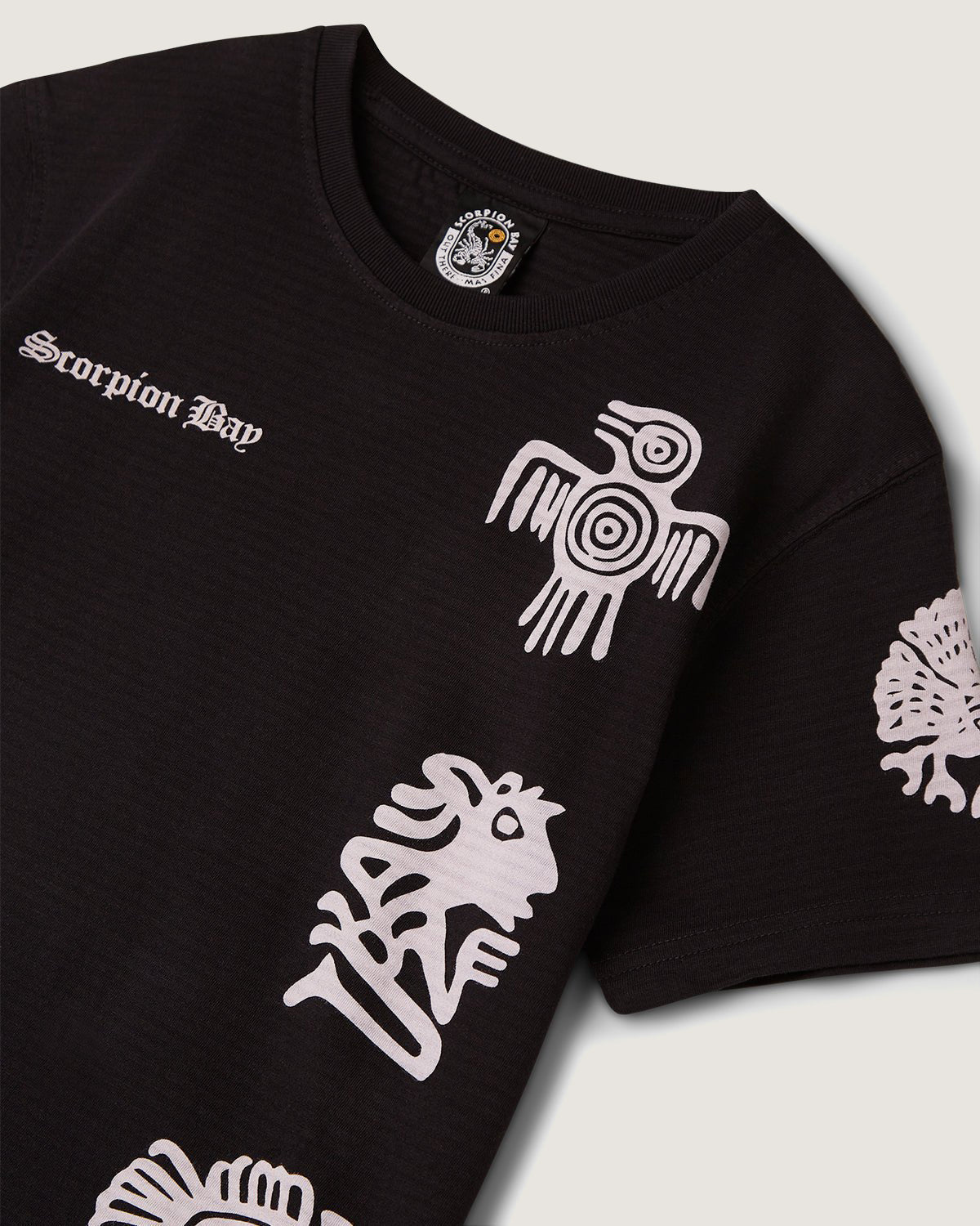T-shirt stampata "Aztec Symbols" bambino - Scorpion Bay