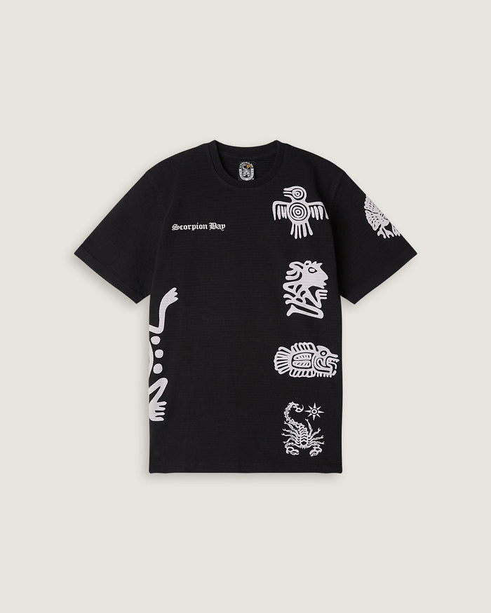 T-shirt stampata "Aztec Symbols" bambino - Scorpion Bay