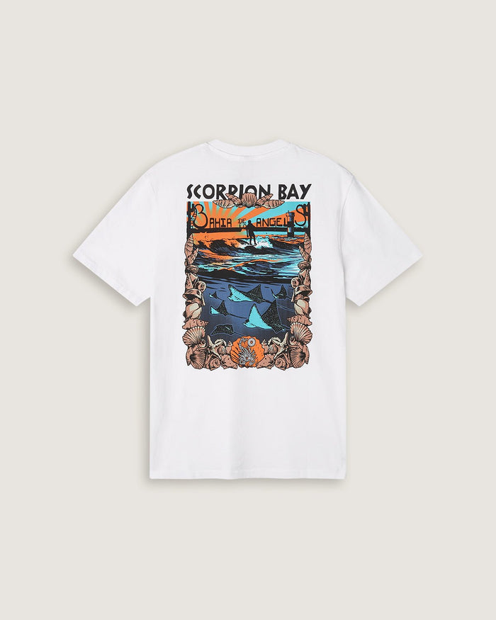T-shirt stampata "Baja Tour: Bahia" uomo - Scorpion Bay