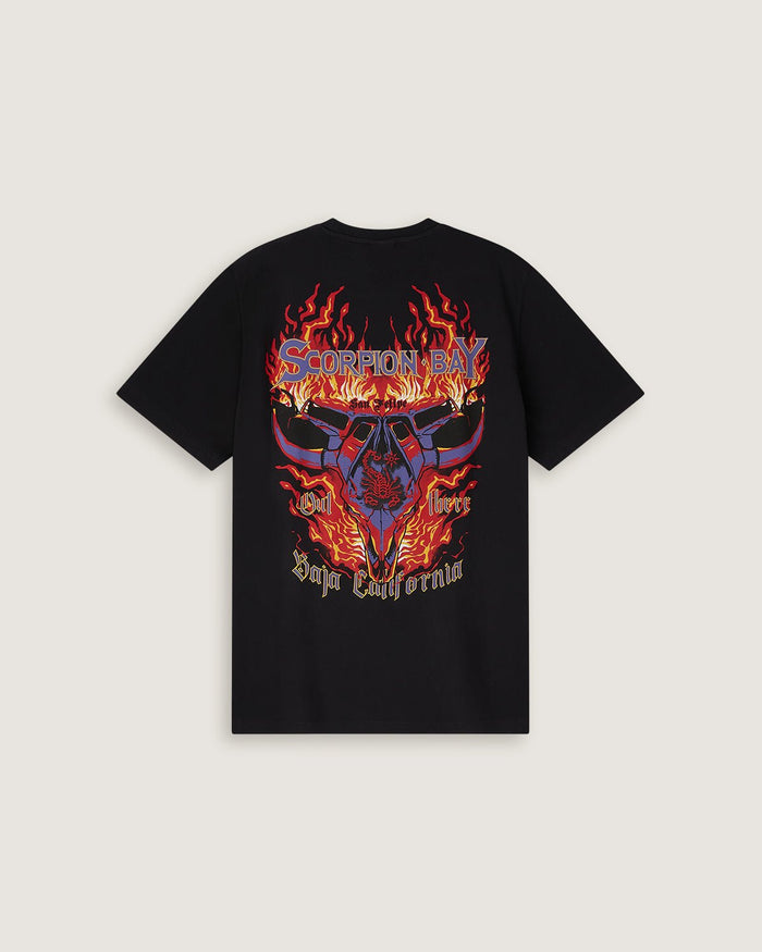 T-shirt stampata "Baja Tour: San Felipe" uomo - Scorpion Bay