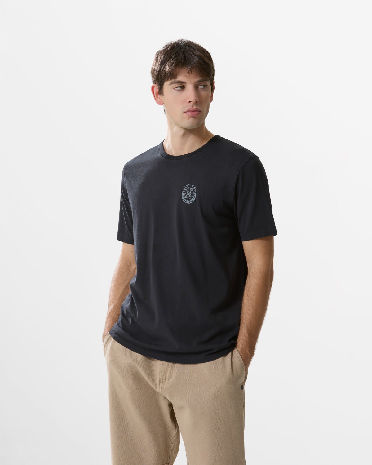 T-Shirt stampata "Bleached Logo" uomo - Scorpion Bay