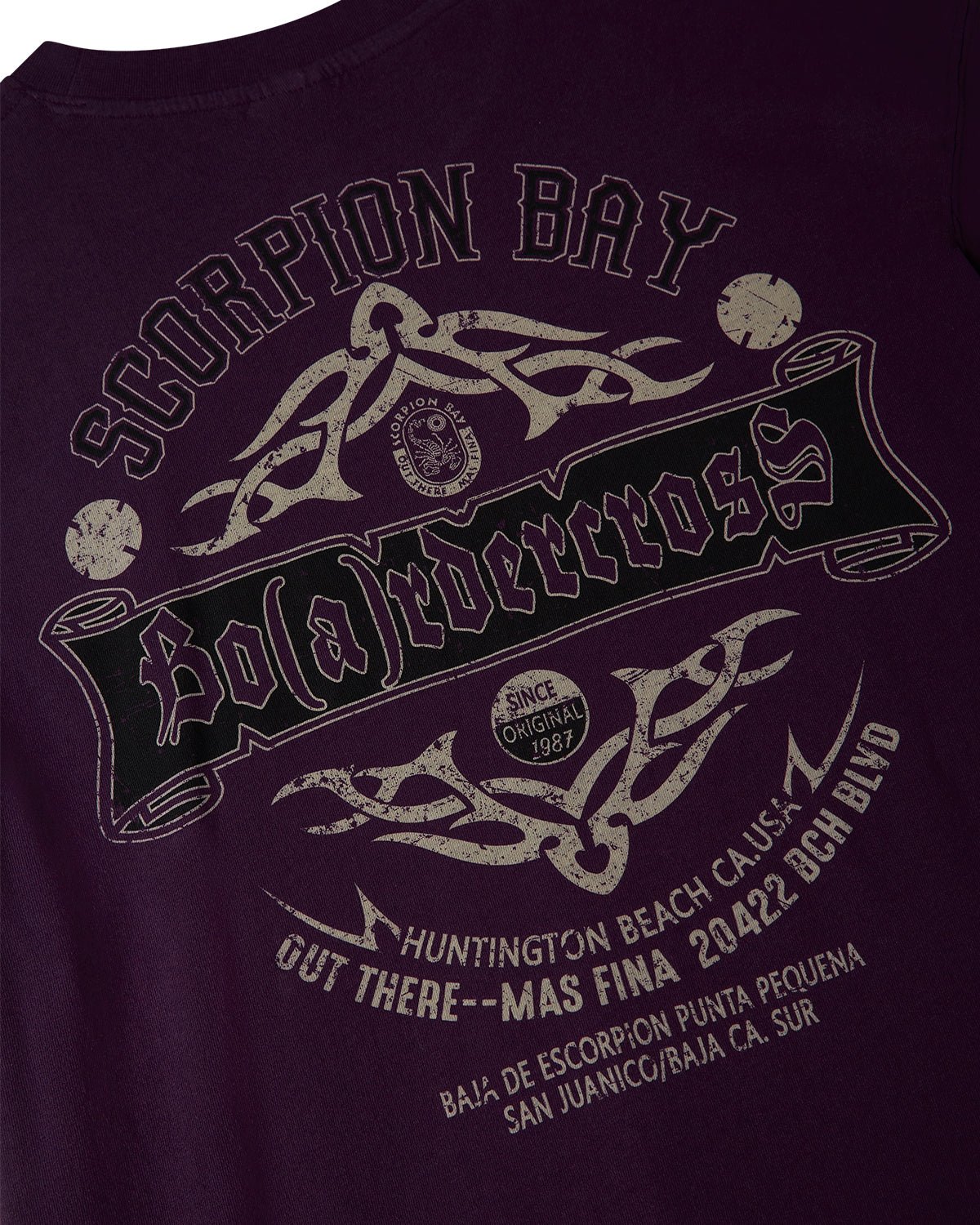 T-Shirt stampata “Boardercross” uomo - Scorpion Bay