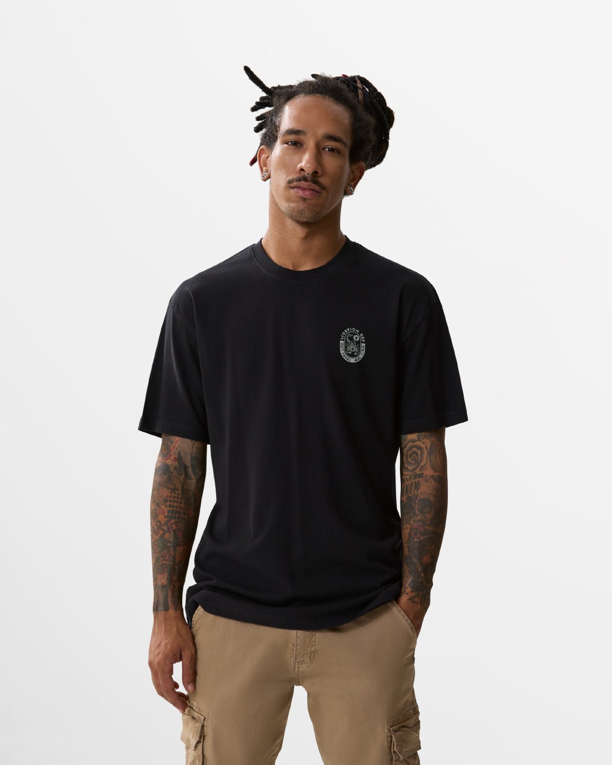T-Shirt stampata “Boardercross” uomo - Scorpion Bay