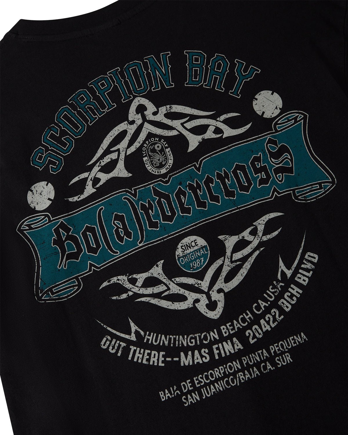 T-Shirt stampata “Boardercross” uomo - Scorpion Bay