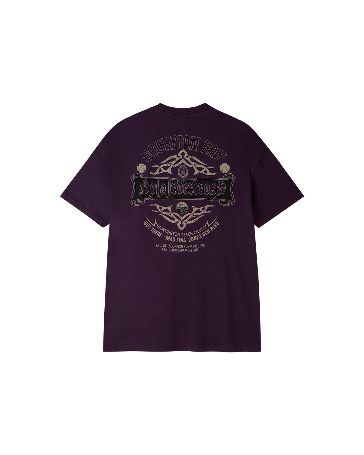 T-Shirt stampata “Boardercross” uomo - Scorpion Bay