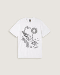 T-shirt stampata "Buona Suerte" con pin - tuck uomo - Scorpion Bay