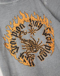 T-shirt stampata "Burning Logo" bambino - Scorpion Bay