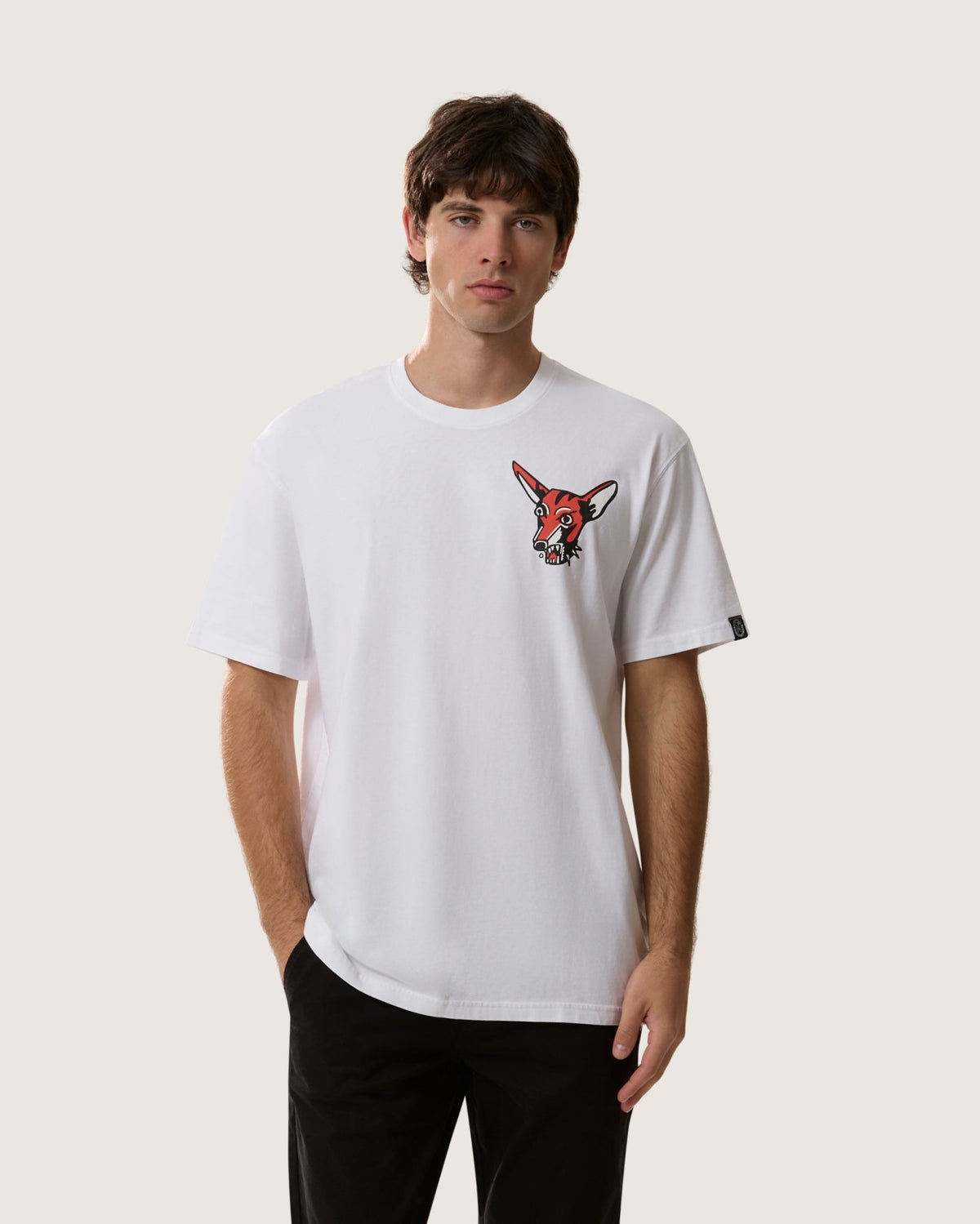 T-Shirt stampata "Cuidado Con El Perro" uomo - Scorpion Bay
