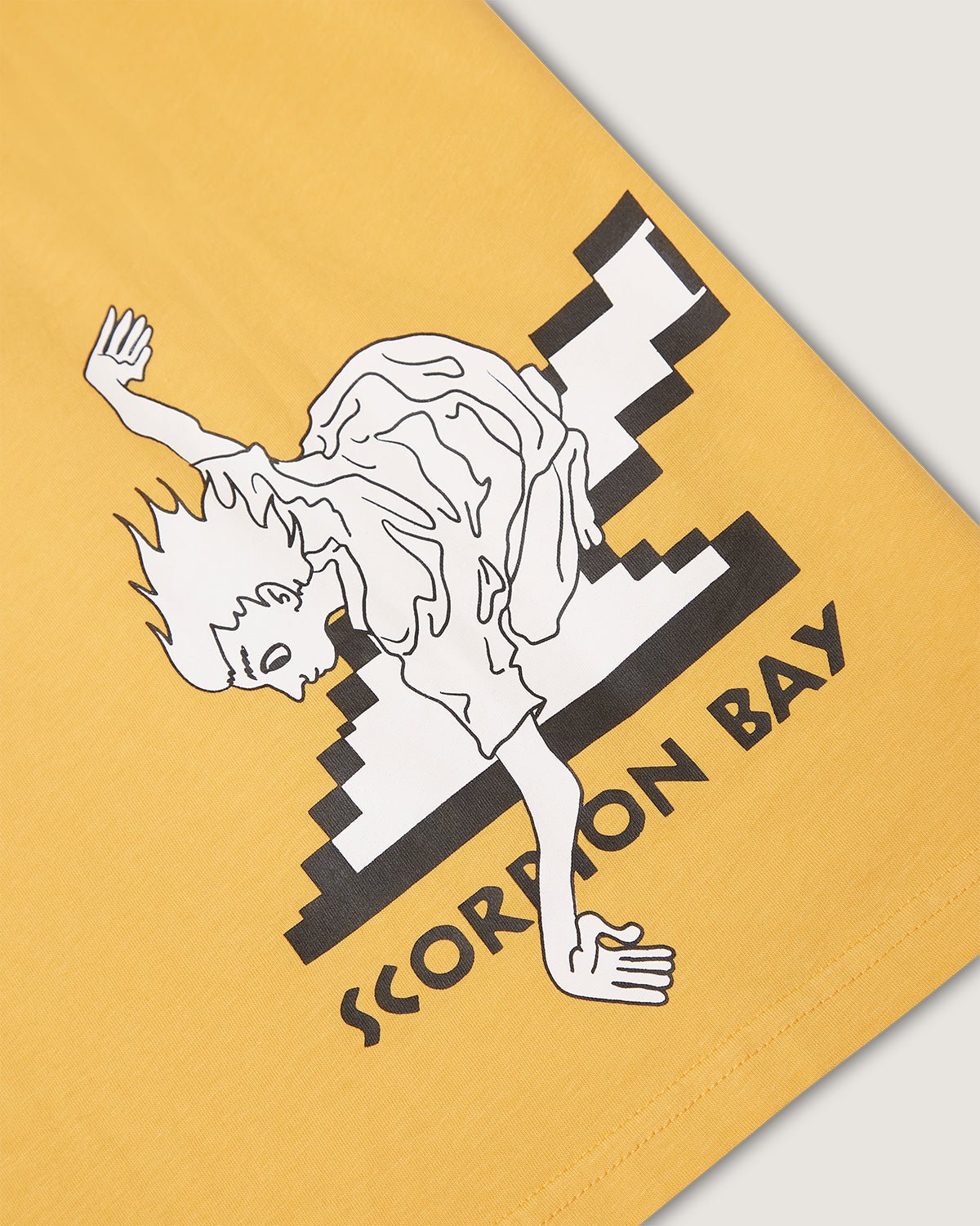 T-shirt stampata "Cyber Skater" uomo - Scorpion Bay