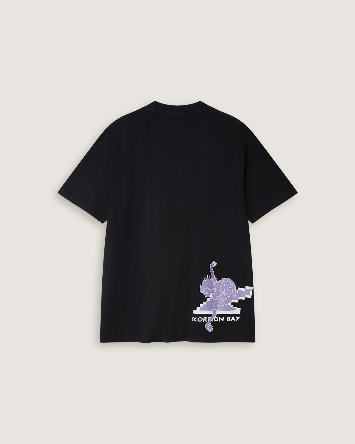 T-shirt stampata "Cyber Skater" uomo - Scorpion Bay