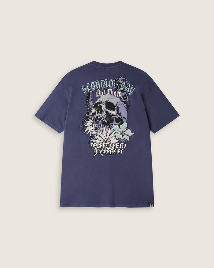 T-shirt stampata "Departamemento De Surfismo" uomo - Scorpion Bay