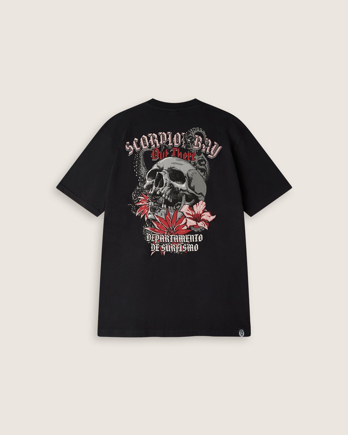 T-shirt stampata "Departamemento De Surfismo" uomo - Scorpion Bay