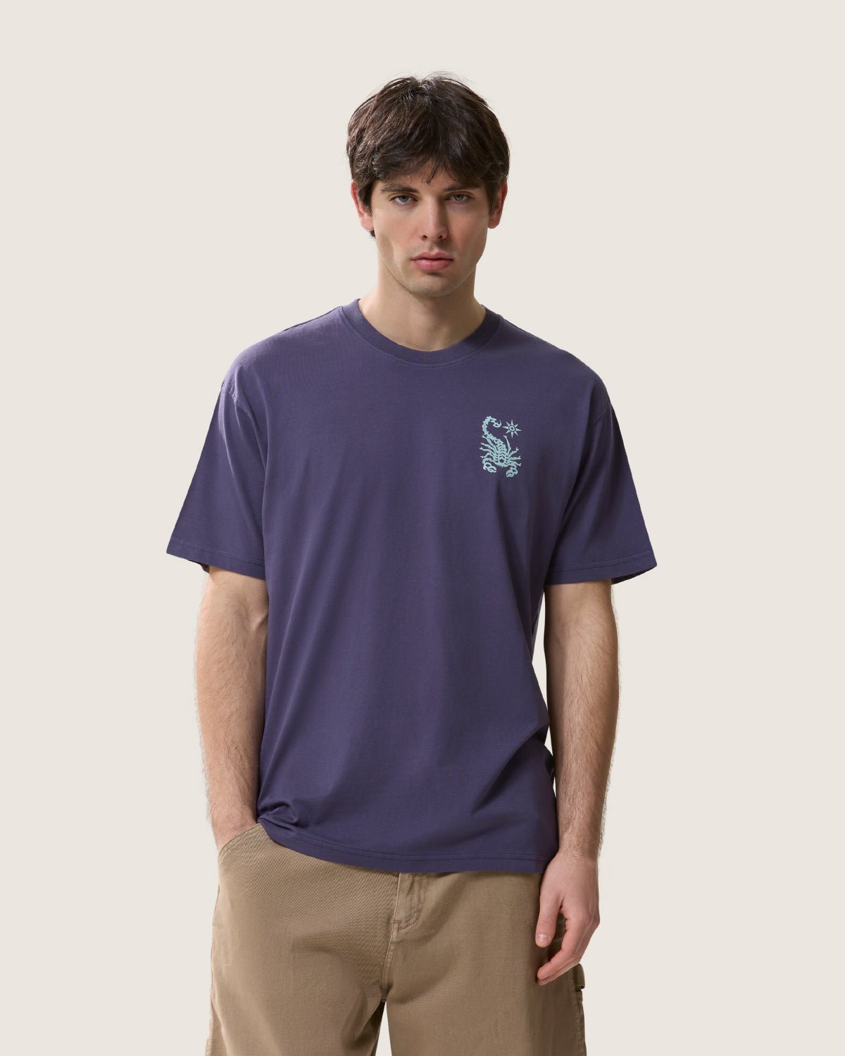 T-shirt stampata "Departamemento De Surfismo" uomo - Scorpion Bay