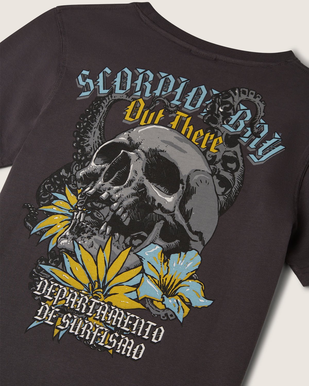 T-shirt stampata "Departamento De Surfismo" bambino - Scorpion Bay